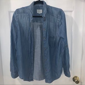 AE Denim Button Down